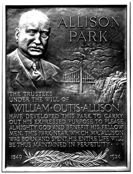 William Allison Plaque