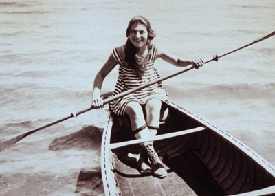 Canoeist Canoeist at the park c. 1920 | PIPC Archives